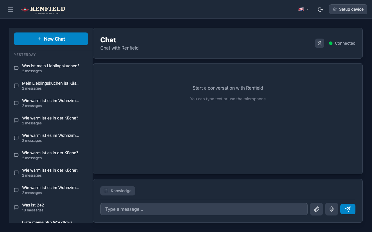 Chat - Dark Mode